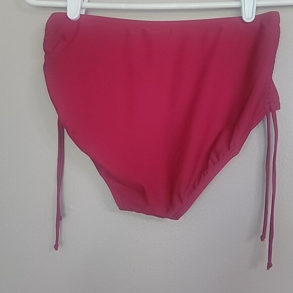Bonneuitbebe Red Bikini Swimsuit Bottoms Size S NWT - Picture 3 of 5